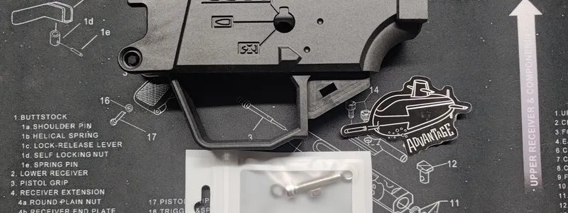 【ADVANTAGE】ARグリップアダプター&アンビセレクター キット【MP5K】