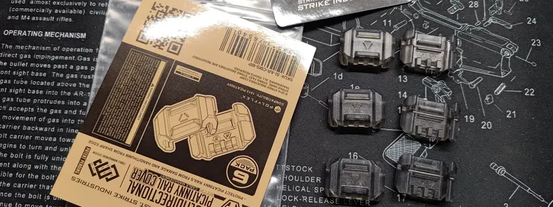 【Strike Industries】Strike Multidirectional Picatinny Rail Cover with Cable Management System
