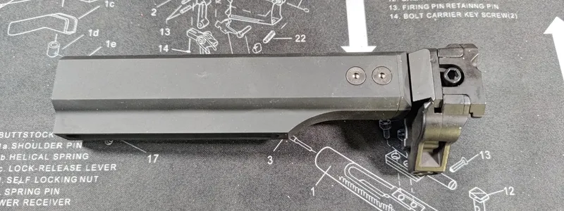 【RGW】 SIGタイプ M4フォールディングストックチューブ アダプター